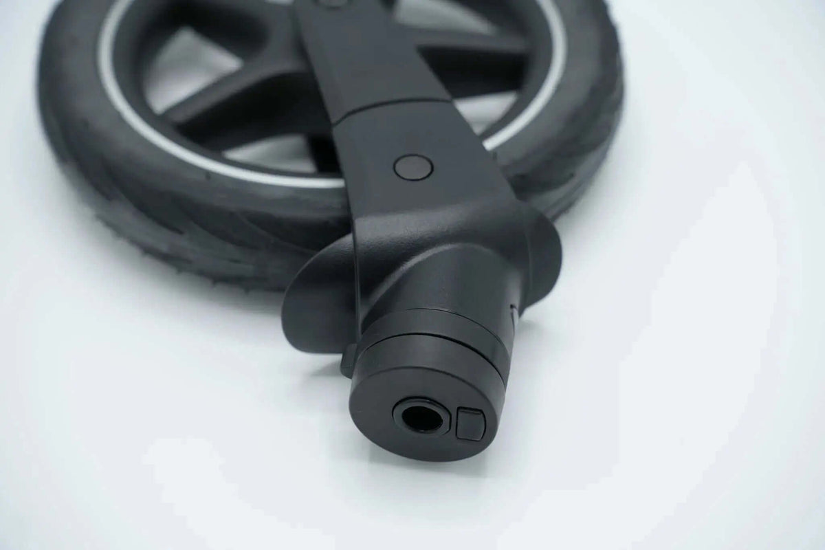 Original Joie Vorderrad für Vinca und Aeria Hohlkammerrad Ersatzrad – Vorderreifen mit Radhalter, schwarz