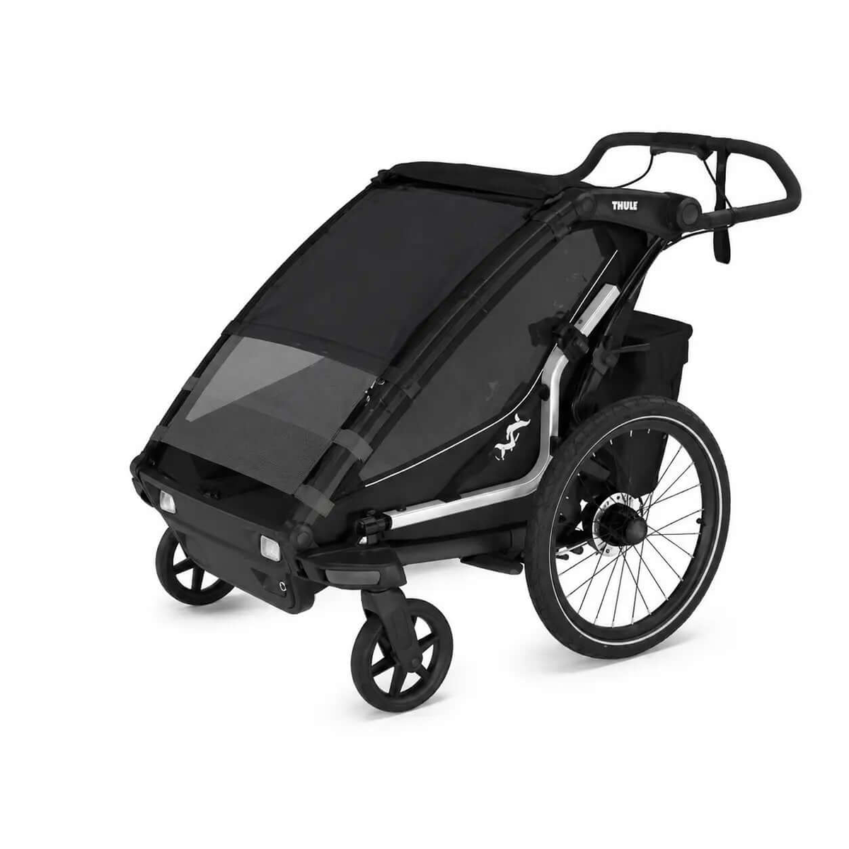 Thule Chariot Sonnensegel 3G Ersatz für Cross & Sport ab Baujahr 2024, passgenauer Ersatz am Kinderwagen-Chariot