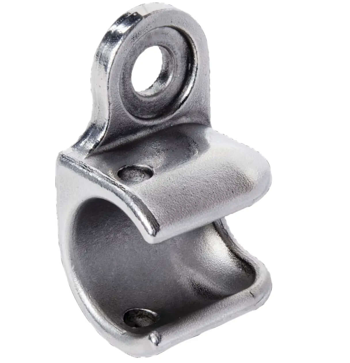 Thule Axle Mount ezHitch Cup Ersatzteil – Metallhalter in Nahaufnahme, silber-schwarz, zur sicheren Befestigung am Fahrradanhänger