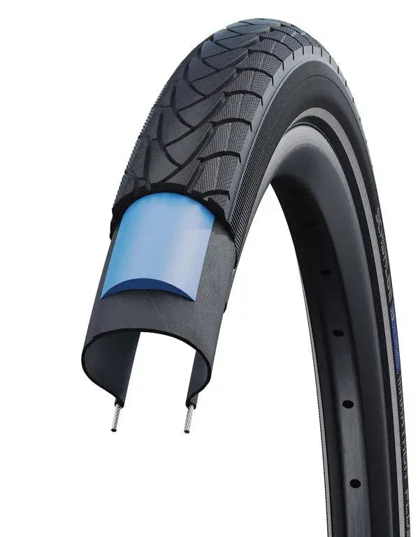 Original Schwalbe Marathon Plus 20x1.75" (47-406) | Unplattbar-Reifen für Anhänger (E-50) Schwalbe