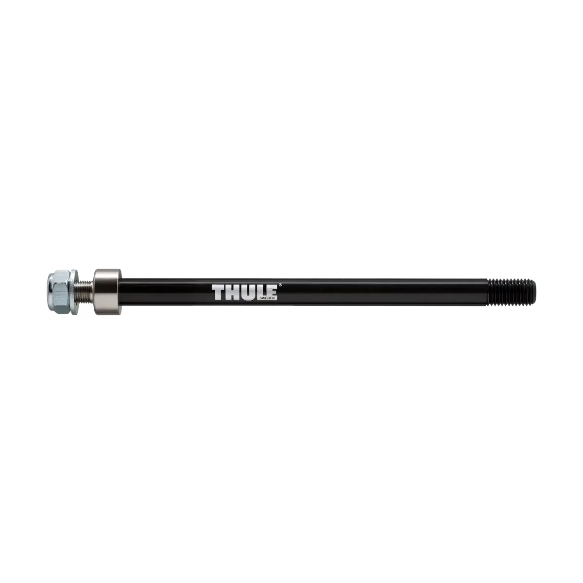 Original Thule Steckachse M12 x 1.5 (159 / 165 mm) Schwarz – Shimano | Art.-Nr. 20110730 Thule