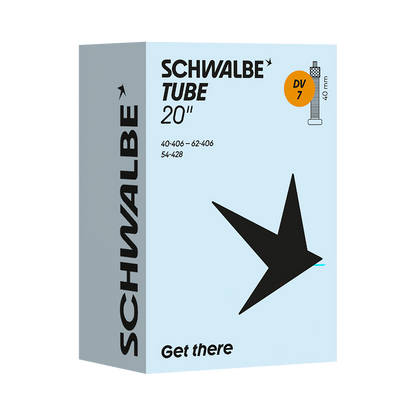 Original Schwalbe Schlauch Nr. 7 (20 Zoll DV) | Für Kinderfahrrad & Anhänger
