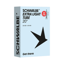 Original Schwalbe Schlauch Nr. 7EL Extra Leicht 20" (SV 40mm) | Für Fahrrad- & Hundeanhänger Schwalbe