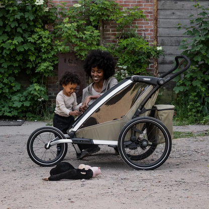 Thule Chariot All-Terrain Kit 2 – Verwandle Deinen Fahrradanhänger in einen Geländekinderwagen - KnirpsExperte