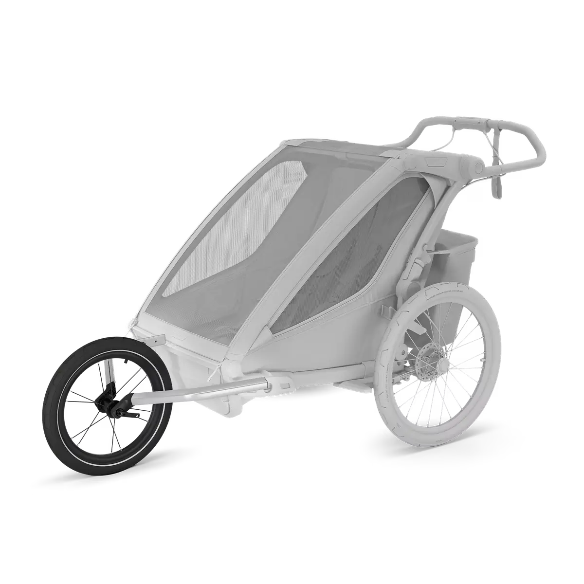 Thule Chariot All-Terrain Kit 2 – Verwandle Deinen Fahrradanhänger in einen Geländekinderwagen - KnirpsExperte