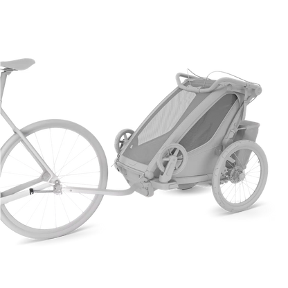 Thule Axle Mount ezHitch™ Plate – Achsplatte für Thule Chariot Cross 2 & Sport 2 (1- und 2-Sitzer) - KnirpsExperte