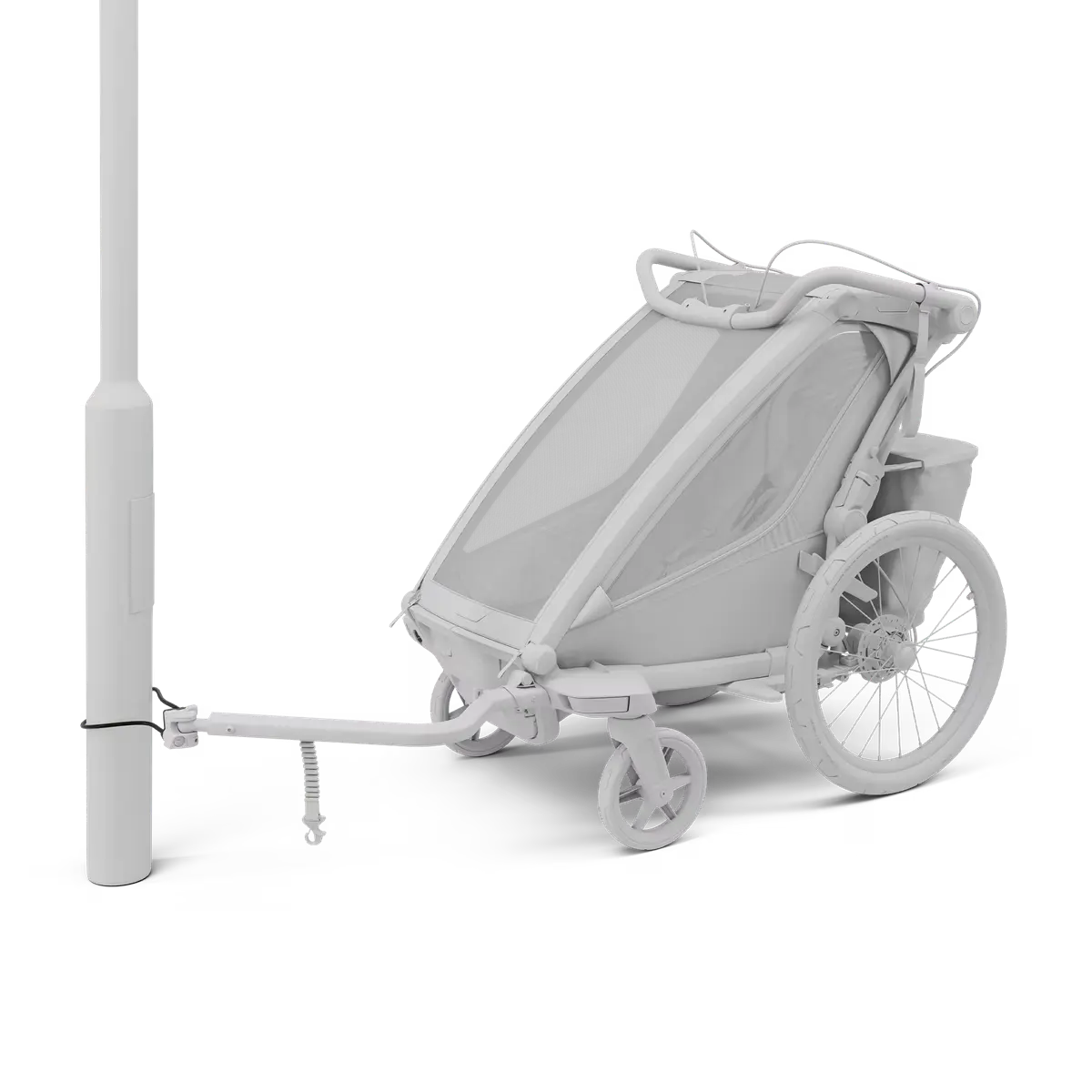 Thule ezHitch Locking Cable – Sicheres Parken für Deinen Fahrradanhänger - KnirpsExperte