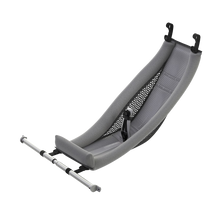 Thule Infant Sling Babytrage dunkelgrau für Courier & Coaster XT ab 2026: dunkelgrauer Säuglingseinsatz, Ansicht von vorn