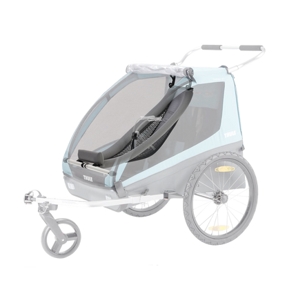 Thule Infant Sling Babytrage Dunkelgrau | Für Courier & Coaster XT (ab Mod. 2026)