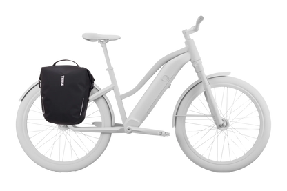 Original Thule Shield Pannier 22L InLock | Wasserdichte Fahrradtasche Schwarz