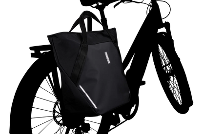 Original Thule Chasm Shopping Tote 25L InLock | Fahrradtasche Schwarz
