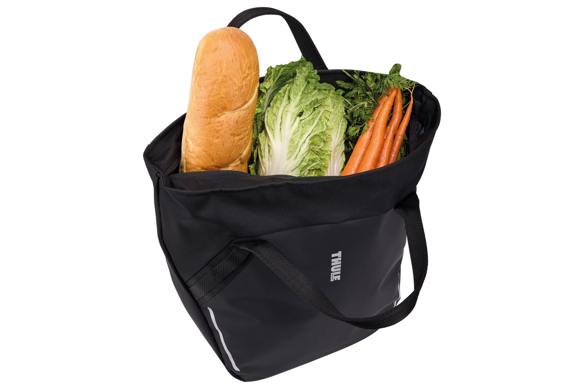 Original Thule Chasm Shopping Tote 25L InLock | Fahrradtasche Schwarz