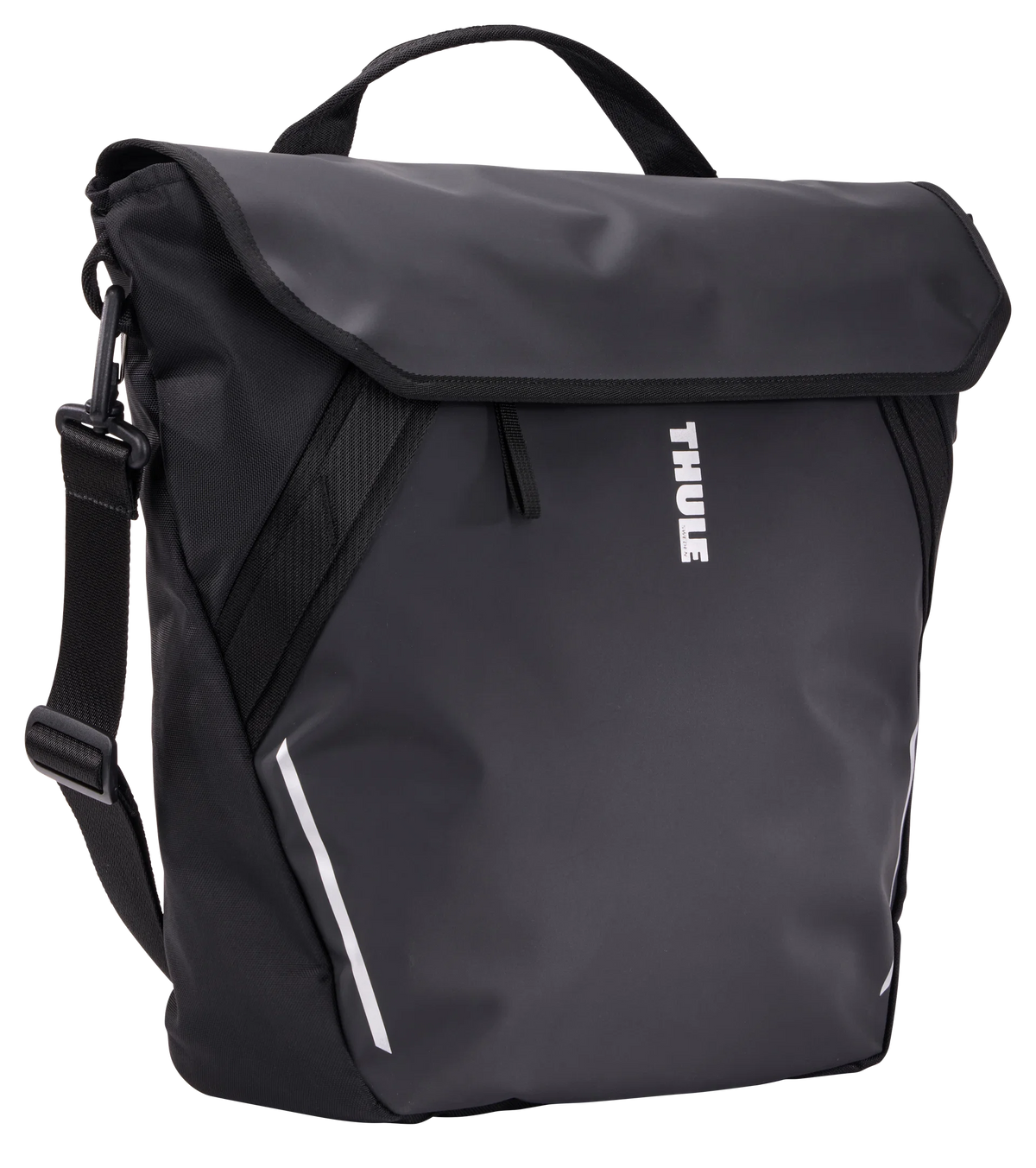 Original Thule Chasm Courier 22L InLock | Fahrrad-Kuriertasche Schwarz