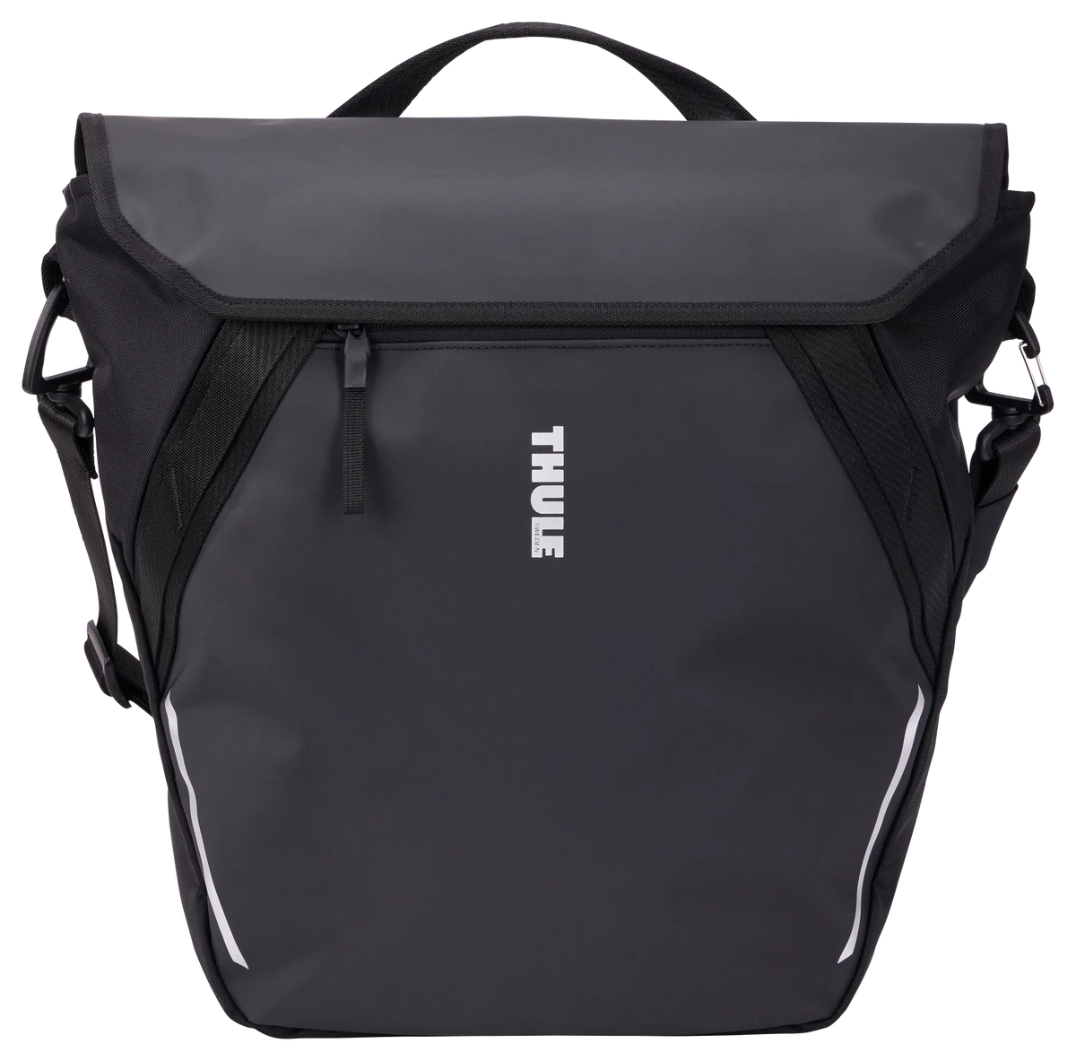 Original Thule Chasm Courier 22L InLock | Fahrrad-Kuriertasche Schwarz