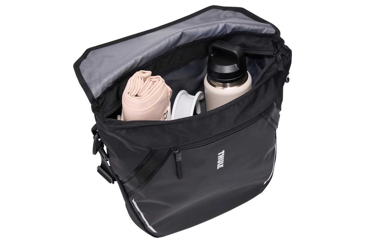 Original Thule Chasm Courier 22L InLock | Fahrrad-Kuriertasche Schwarz