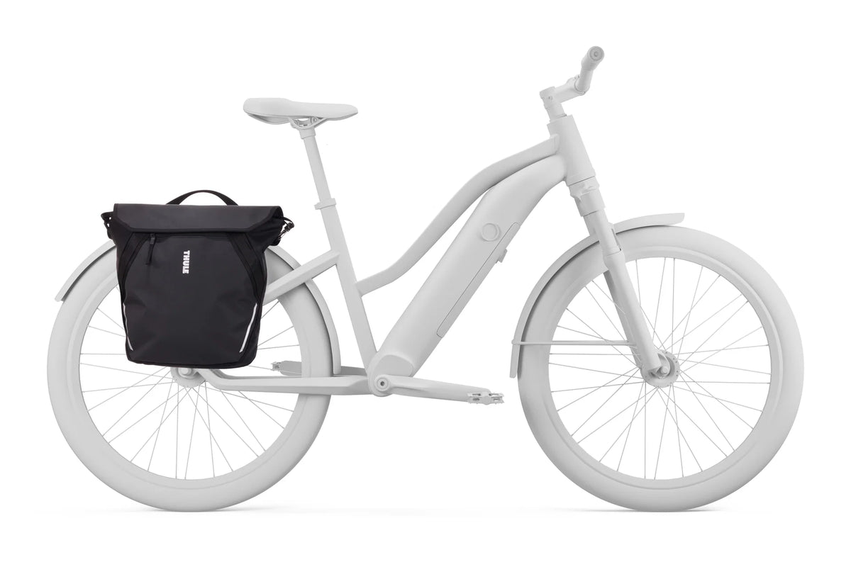 Original Thule Chasm Courier 22L InLock | Fahrrad-Kuriertasche Schwarz