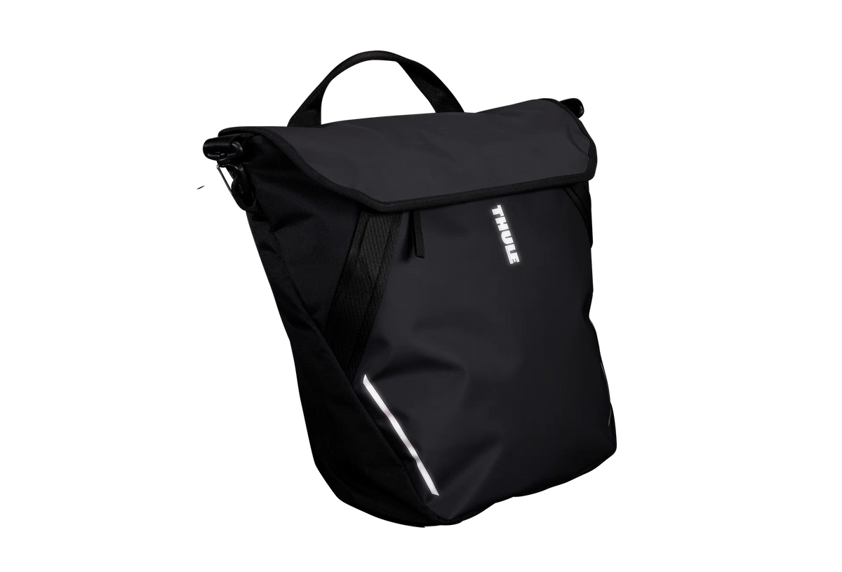 Original Thule Chasm Courier 22L InLock | Fahrrad-Kuriertasche Schwarz