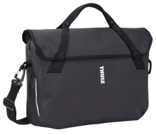 Wasserdichte Fahrrad Aktentasche 16 Zoll Thule Shield Commuter Attache InLock (schwarz), Frontansicht mit Tragegriff