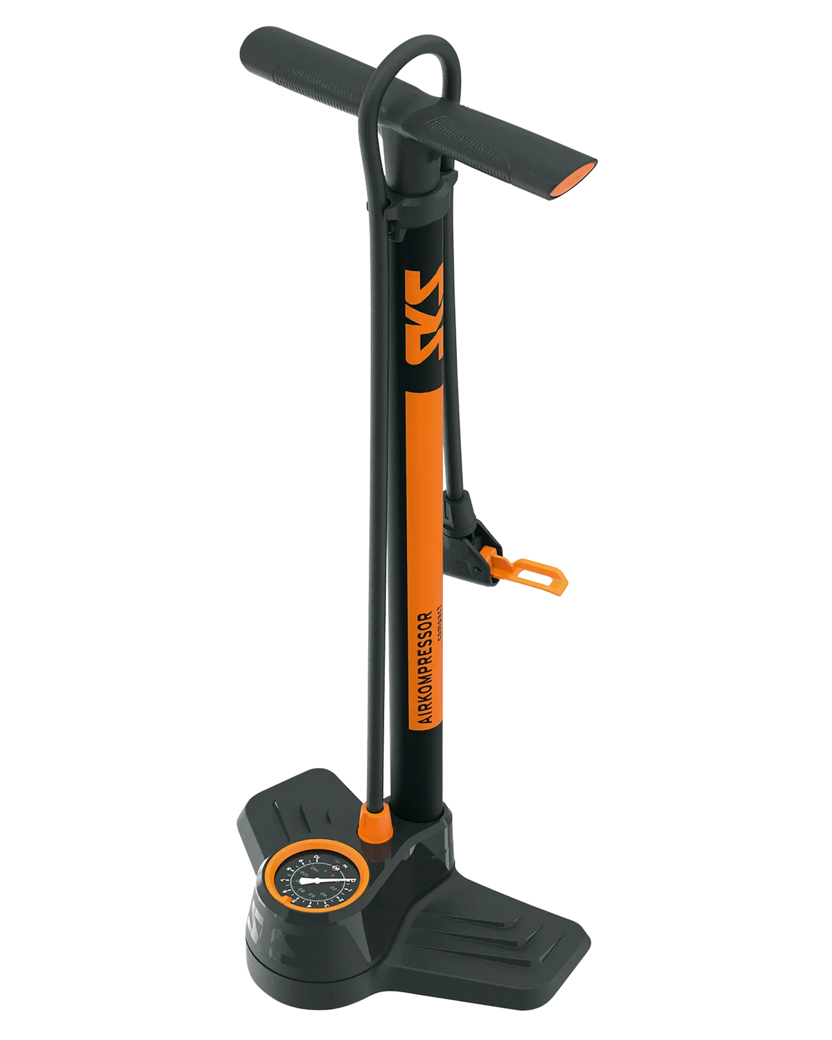 SKS Standpumpe Airkompressor Compact 10.0 | Mit MV EASY Ventilkopf (10 Bar) SKS