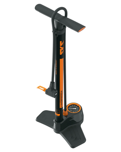 SKS Standpumpe Airkompressor Compact 10.0 | Mit MV EASY Ventilkopf (10 Bar) SKS