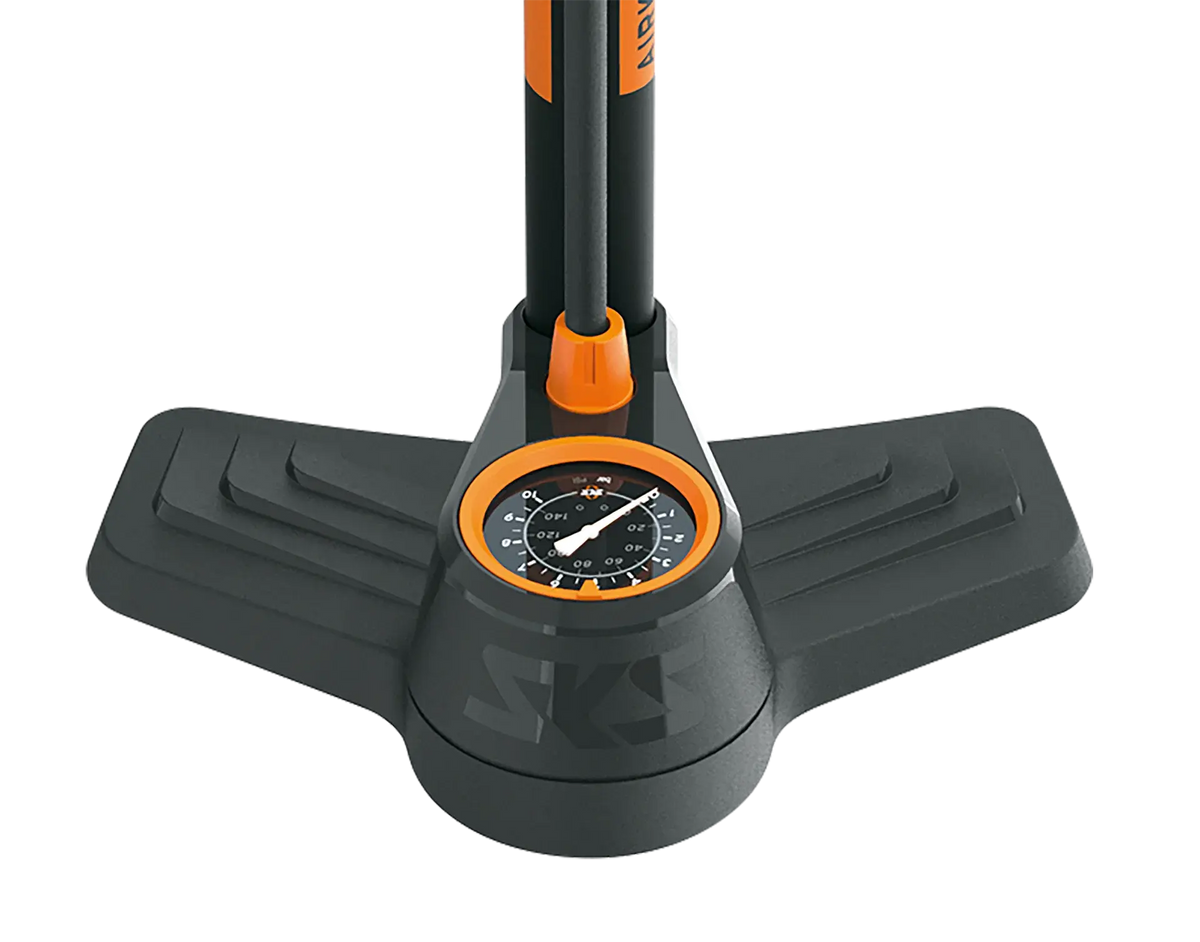 SKS Standpumpe Airkompressor Compact 10.0 | Mit MV EASY Ventilkopf (10 Bar) SKS