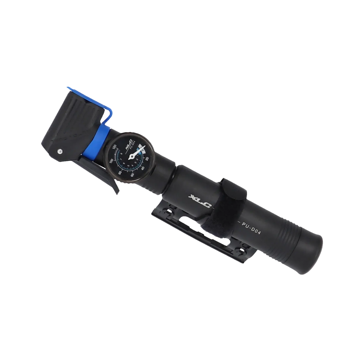 XLC Minipumpe PU-D04 | Mit Manometer & Dualkopf (8 Bar) XLC