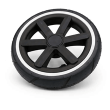 ABC-Design Hinterrad Salsa 4 Air 12 Zoll Ersatzrad schwarz weißwand – Hinterreifen-Luftrad in Schwarz mit weißem Rand