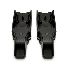 Adapter für Joie Aeria Alore Vinca Babyschale Kinderwagen Ersatzteil, schwarze Adapteraufnahme im Paaransicht