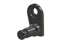 Croozer Achskupplung Universal Click&Crooz rund kompatibel mit Vaaya und Keeke – schwarze Achskupplung im Detail