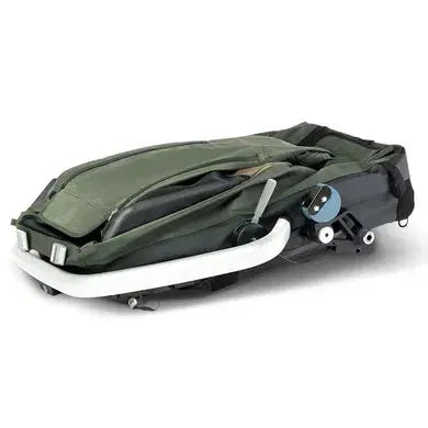 Croozer Dog Enna – Hundeanhänger in Moos Green | Sicherer & komfortabler Hundetransporter Croozer