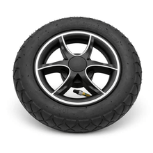 Joie Hinterrad Luft 10 Zoll Ersatzrad für Mytrax Litetrax: Luftgefülltes 10-Zoll Hinterrad mit Felge, Ansicht von vorn