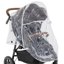 Joie Regenverdeck für Mytrax Pro und Litetrax Serie – transparentes Original Regenverdeck über dem Kinderwagen, Vorderansicht